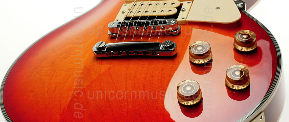 zur Artikelbeschreibung / Preis E-Gitarre BURNY RLC 60AF VCS  Ace Frehley Budokan - Vintage Cherry Sunburst