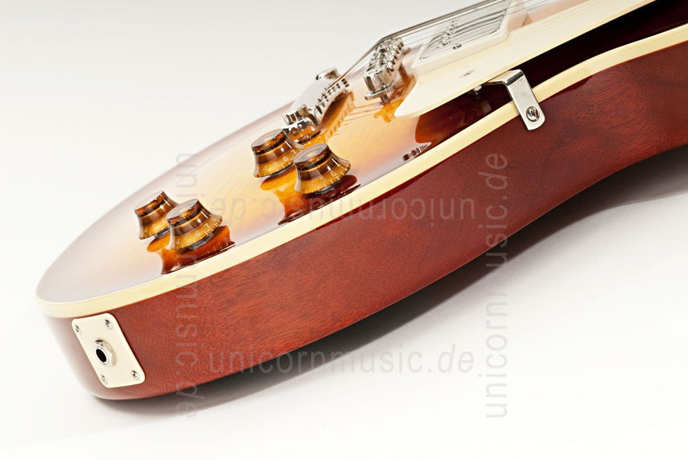 zur Artikelbeschreibung / Preis E-Gitarre BURNY RLG 105 VSB VIOLIN SUNBURST + original Koffer