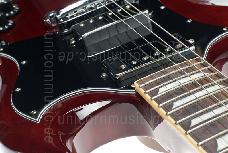zur Artikelbeschreibung / Preis E-Gitarre BURNY RSG 55/69 WINE RED