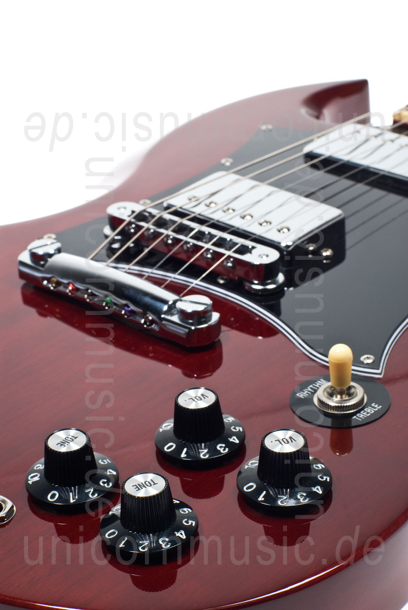 zur Artikelbeschreibung / Preis E-Gitarre BURNY RSG 55/69 WINE RED