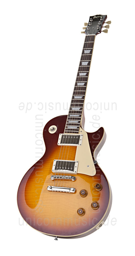 zur Artikelbeschreibung / Preis E-Gitarre BURNY RLG 105 VSB VIOLIN SUNBURST + original Koffer