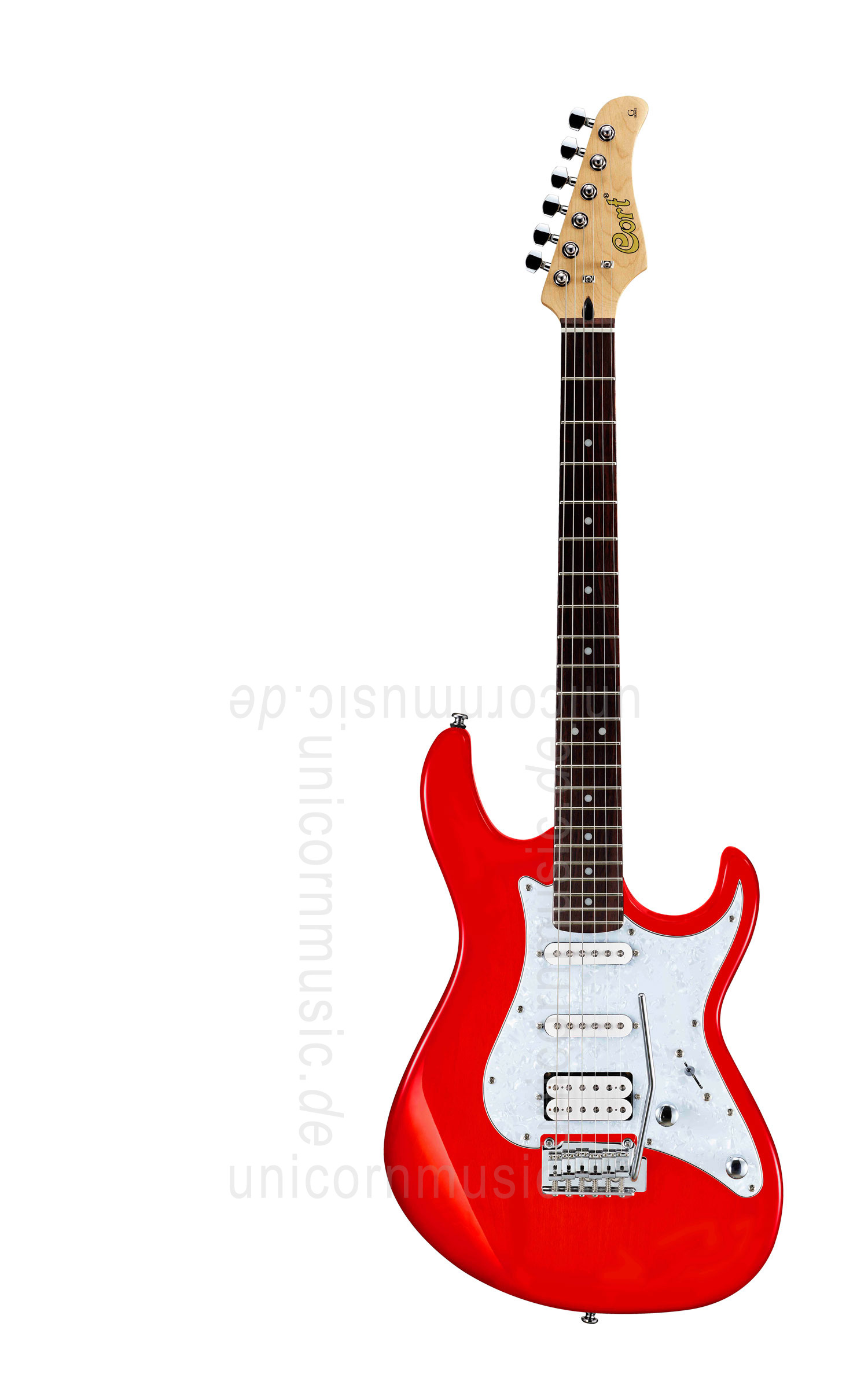 zur Artikelbeschreibung / Preis E-Gitarre CORT G250 - Scarlet Red