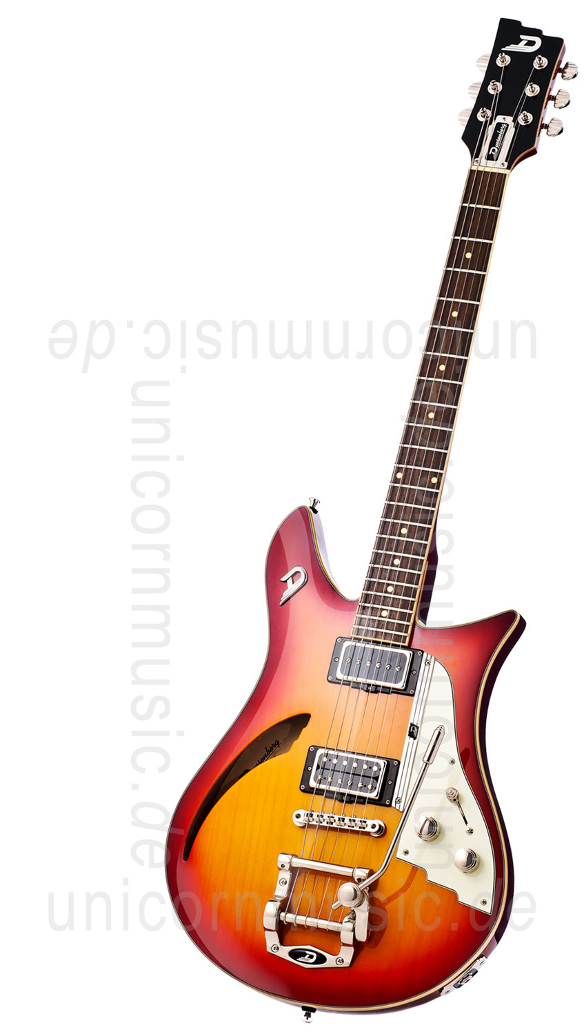 zur Artikelbeschreibung / Preis E-Gitarre DUESENBERG DOUBLE CAT - FIREBURST