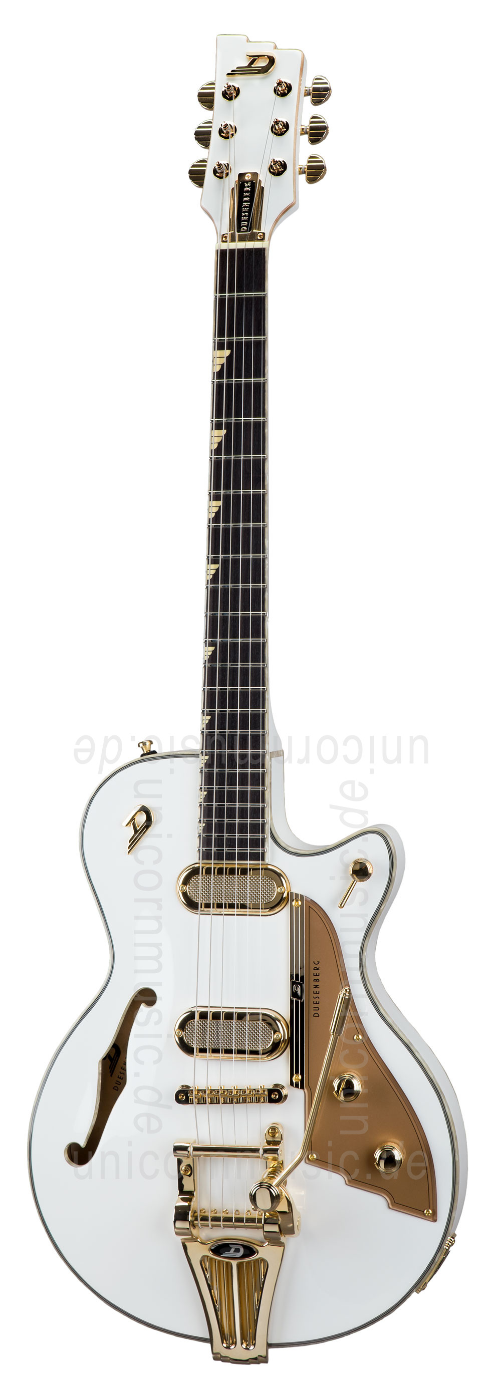 zur Artikelbeschreibung / Preis E-Gitarre DUESENBERG STARPLAYER TV PHONIC - Venetian White + Custom Line Case