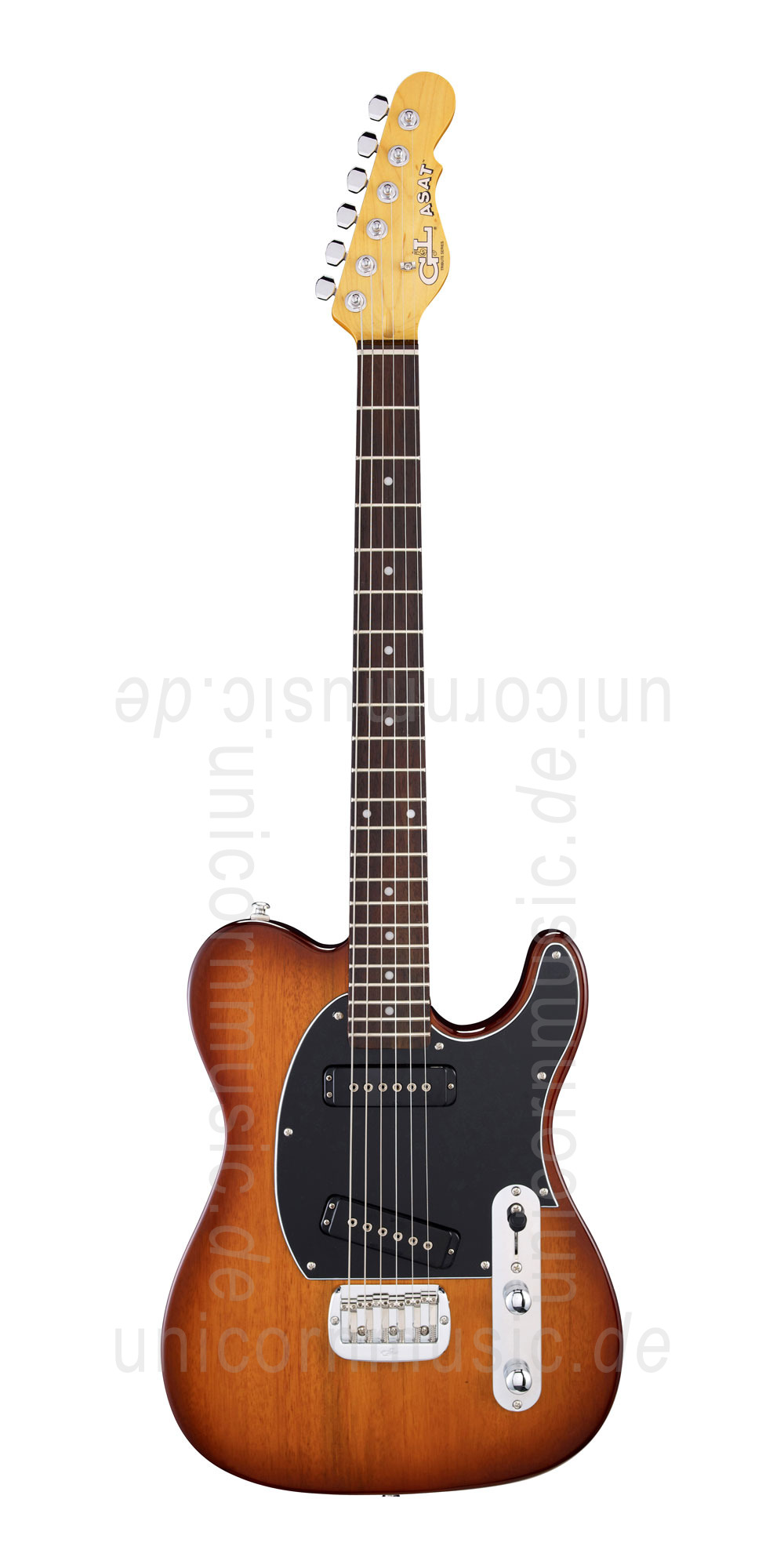 zur Artikelbeschreibung / Preis E-Gitarre G&L Tribute Asat Special TS - Tobacco Sunburst