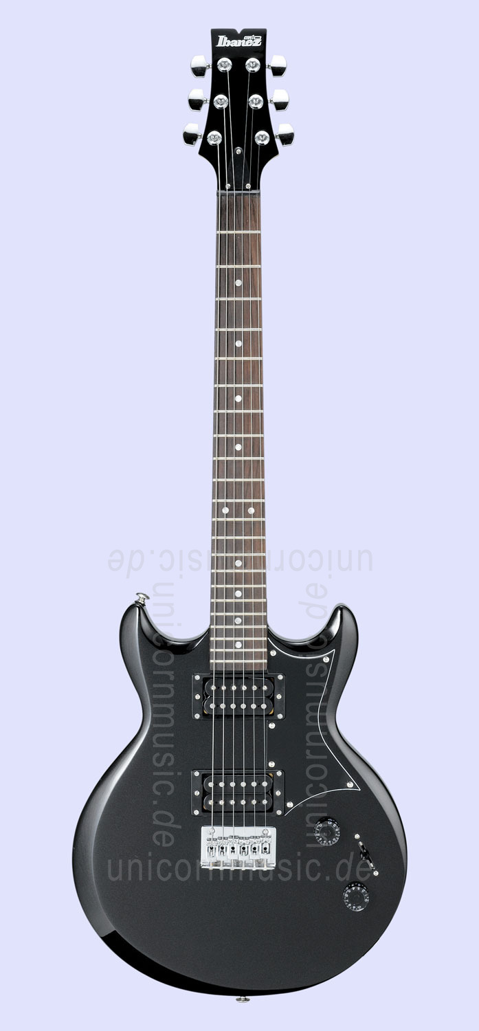 zur Artikelbeschreibung / Preis E-Gitarre IBANEZ GAX-30-BK + Tasche + Gurt