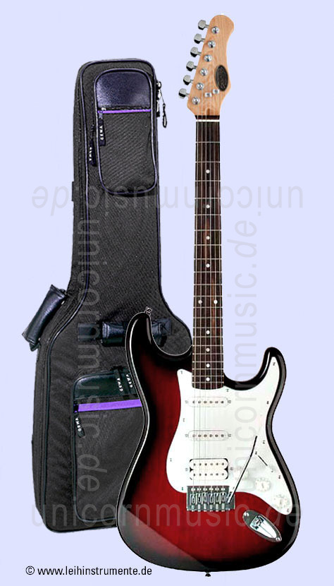 zur Artikelbeschreibung / Preis E-Gitarre STAGG S302-RDS