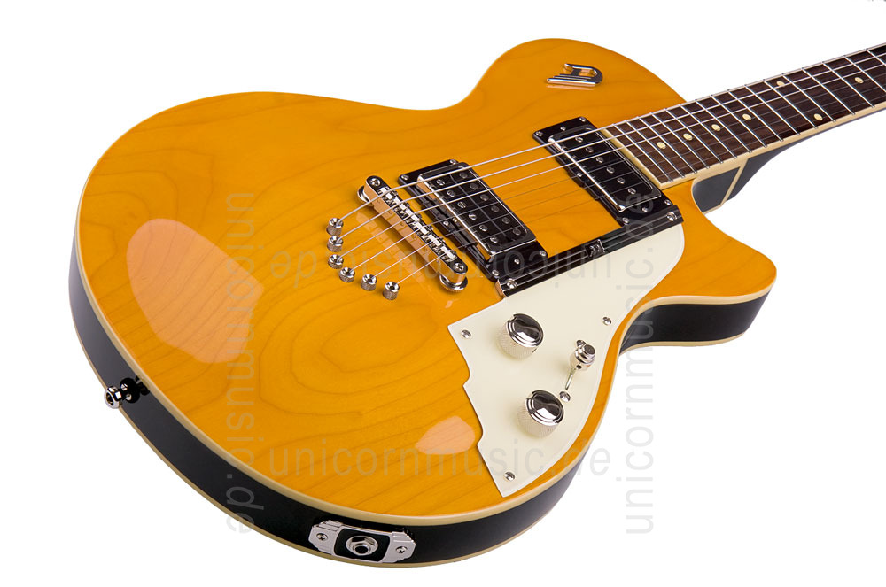 zur Artikelbeschreibung / Preis E-Gitarre DUESENBERG 49er - Honey + Custom Line Case