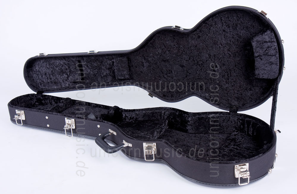 zur Artikelbeschreibung / Preis E-Gitarre DUESENBERG STARPLAYER TV - Black Sparkle + Custom Line Case