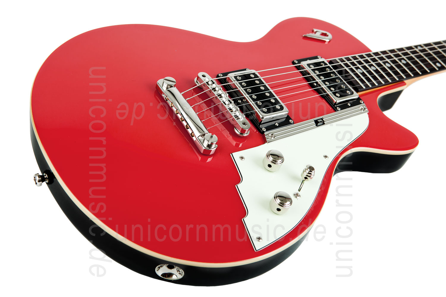 zur Artikelbeschreibung / Preis E-Gitarre DUESENBERG STARPLAYER SPECIAL - Fiesta Red