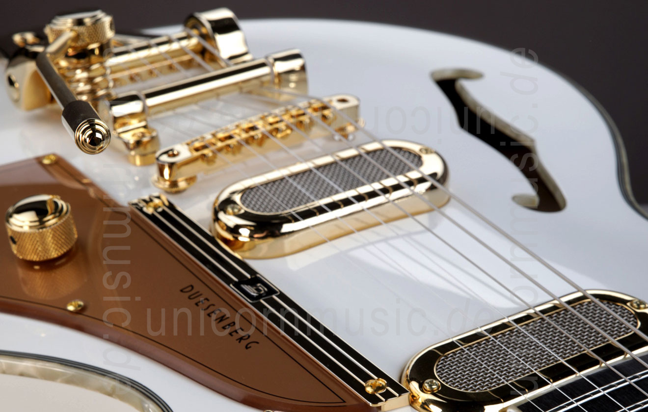 zur Artikelbeschreibung / Preis E-Gitarre DUESENBERG STARPLAYER TV PHONIC - Venetian White + Custom Line Case