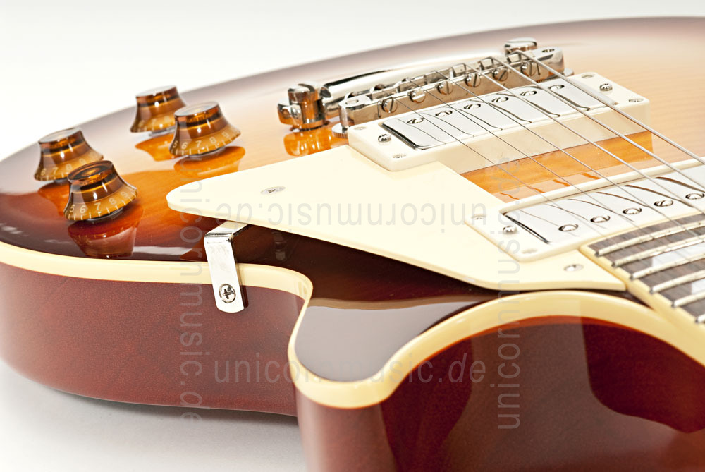 zur Artikelbeschreibung / Preis E-Gitarre BURNY RLG 105 VSB VIOLIN SUNBURST + original Koffer