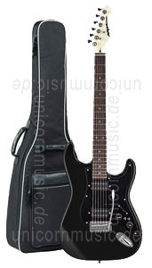 zur Detailansicht E-Gitarre ARIA STG005-BK - Stiftung Warentest Prädikat(12/2006 Note: gut)