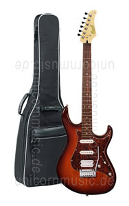 zur Detailansicht E-Gitarre CORT G260 DX Sumpfesche - Tobacco Burst