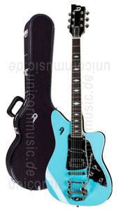 zur Detailansicht E-Gitarre DUESENBERG PALOMA - Narvik Blue + custom line case