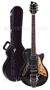 zur Detailansicht E-Gitarre DUESENBERG STARPLAYER TV - Black Sparkle + Custom Line Case