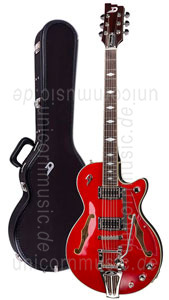 zur Detailansicht E-Gitarre DUESENBERG STARPLAYER TV DELUXE - Crimson Red + Custom Line Case