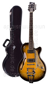 zur Detailansicht E-Gitarre DUESENBERG STARPLAYER TV - Two Tone Sunburst - Tremolo + Custom Line Case