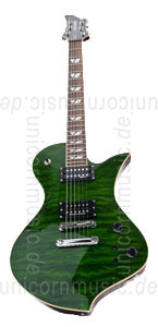 zur Detailansicht E-Gitarre FERNANDES RAVELLE ELITE - See Thru Green - Sustainer + Koffer