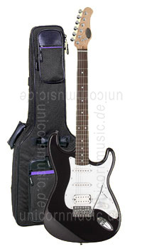zur Detailansicht E-Gitarre STAGG S302-BK