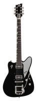 E-Gitarre DUESENBERG The Falken - Black (incl. Radiator Tremola) + Premium Line Case