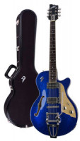 E-Gitarre DUESENBERG STARPLAYER TV - Blue Sparkle + Custom Line Case