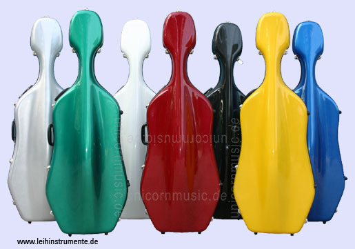 zur Artikelbeschreibung / Preis Fiberglas Etui für 1/2 Celli - EASTMAN CC501 - in verschiedene Farben erhältlich