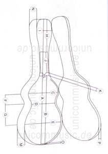 zur Detailansicht Der Hartschalenkoffer der immer passt! Konzert-, Western-, Jazz-, E-Gitarre und Bass