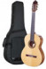 Spanische Flamencogitarre CAMPS M5-S-LH (blanca) - Linkshänder Version - massive Fichtendecke - Sandelholz