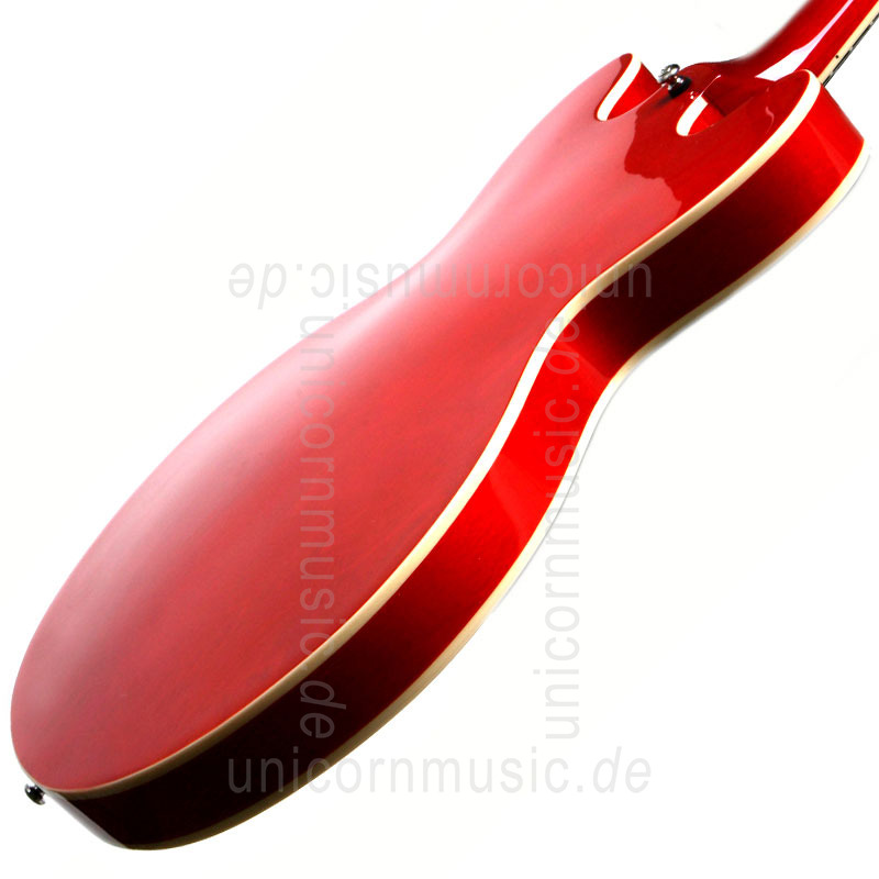zur Artikelbeschreibung / Preis Halbresonanz Jazz-Gitarre CORT SOURCE Cherry Red + original Tasche