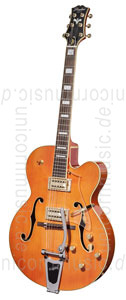 zur Detailansicht Vollresonanz Jazz-Gitarre - PEERLESS TONEMASTER PLAYER Orange + Koffer