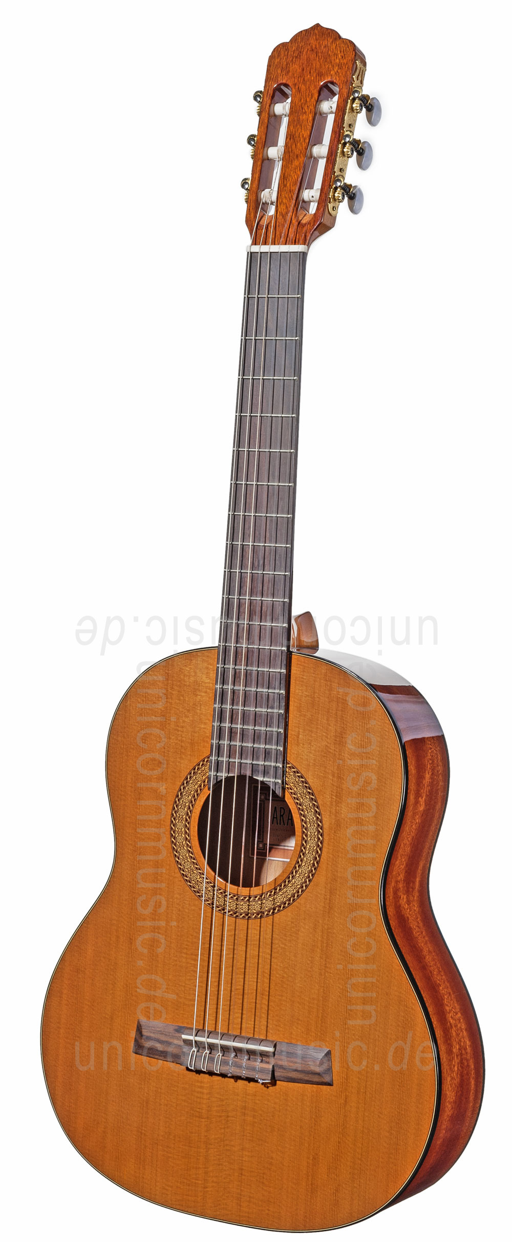 zur Artikelbeschreibung / Preis Kindergitarre 3/4 - ARANJUEZ MODELL A4/Z 58 - Massive Zederndecke