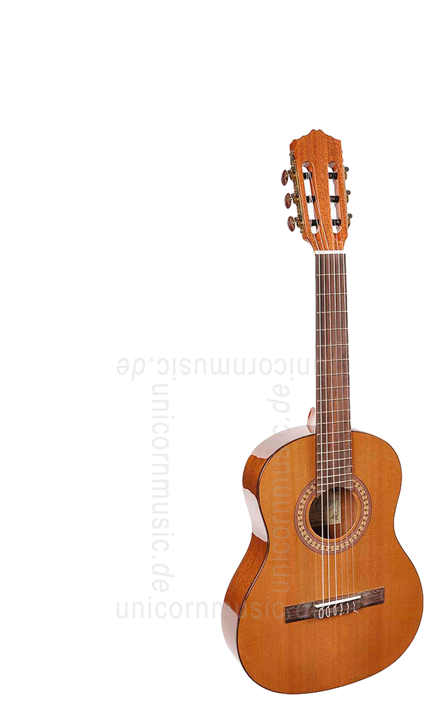 zur Artikelbeschreibung / Preis Kindergitarre 1/2 - SALVADOR CORTEZ MODELL CC-22-BB - Massive Zederndecke
