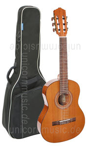 zur Detailansicht Konzertgitarre - SALVADOR CORTEZ MODELL CC-22-SN (Damenmodell) - massive Zederndecke