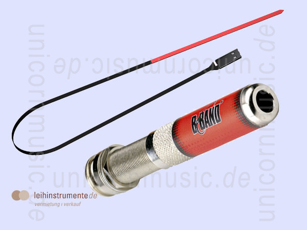 zur Artikelbeschreibung / Preis Tonabnehmersystem B.BAND - A1.2- Klassik/Western - inklusive Einbau