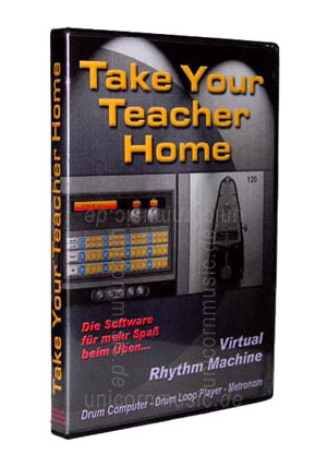 zur Artikelbeschreibung / Preis Beatsoftware TAKE YOUR TEACHER HOME - Virtual Rhythm Machine - PC CD-ROM