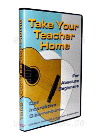 zur Detailansicht Gitarrenanfängerkurs TAKE YOUR TEACHER HOME - For Absolute Beginners - PC CD-ROM