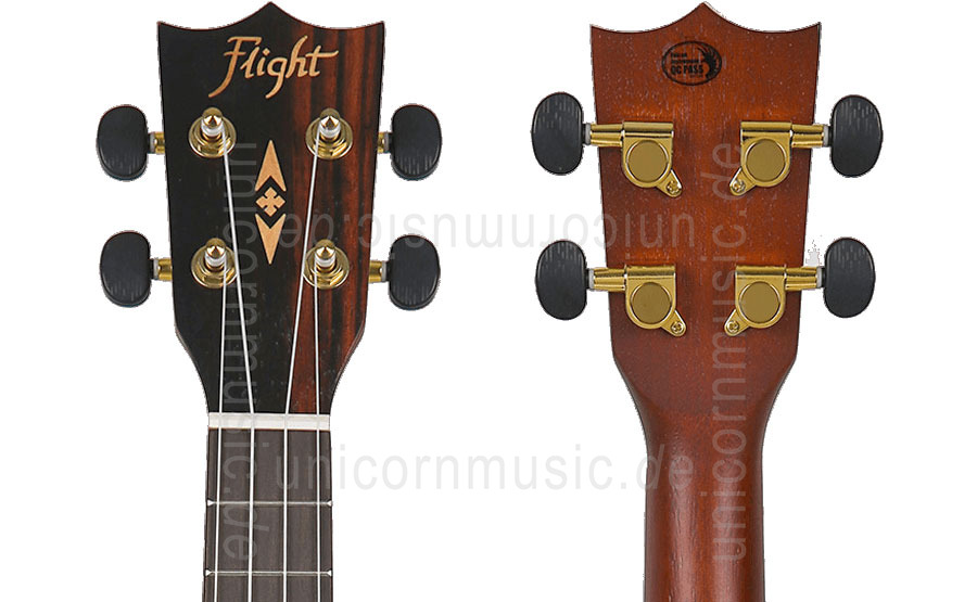 zur Artikelbeschreibung / Preis Konzert Ukulele - FLIGHT DUC 460 - Amara + Tasche