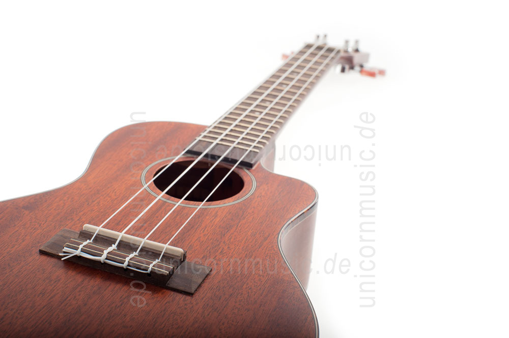 zur Artikelbeschreibung / Preis Konzert Ukulele - KORALA UKC/60-CENT - Tonabnehmer - Cutaway - Mahagoni Decke