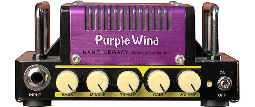 zur Artikelbeschreibung / Preis Gitarren Mini Topteil - HOTONE Purple Wind Nano Legacy - 