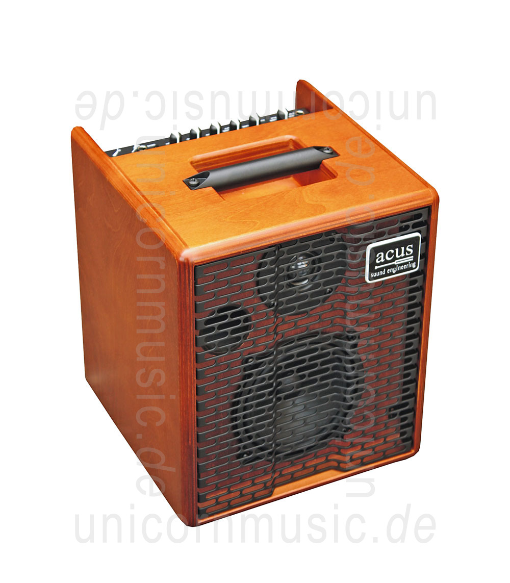 zur Artikelbeschreibung / Preis Akustikverstärker - ACUS ONE 5T Wood - 2x Kanal (2x Instrumental / getrennt regelbar)