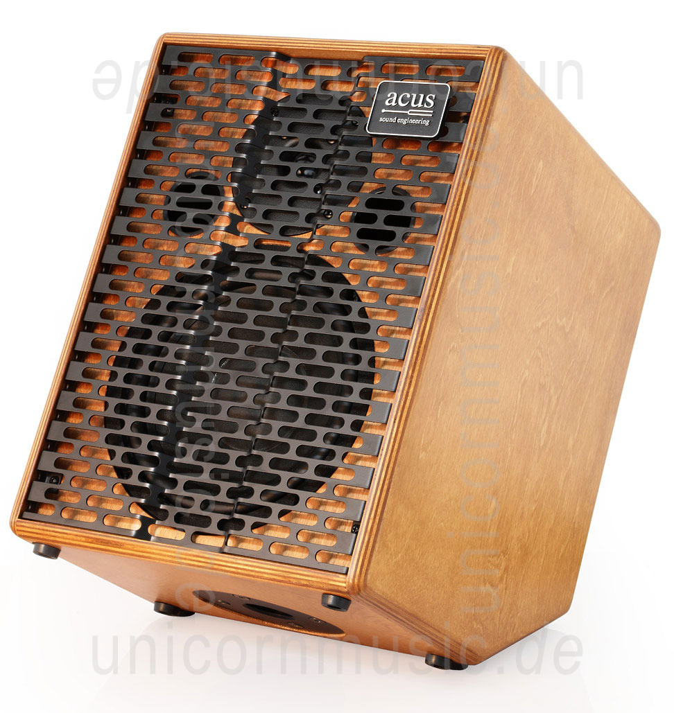 zur Artikelbeschreibung / Preis Akustikverstärker - ACUS ONE CREMONA - Wood - 4x Kanal (3x Instrumental / getrennt regelbar)