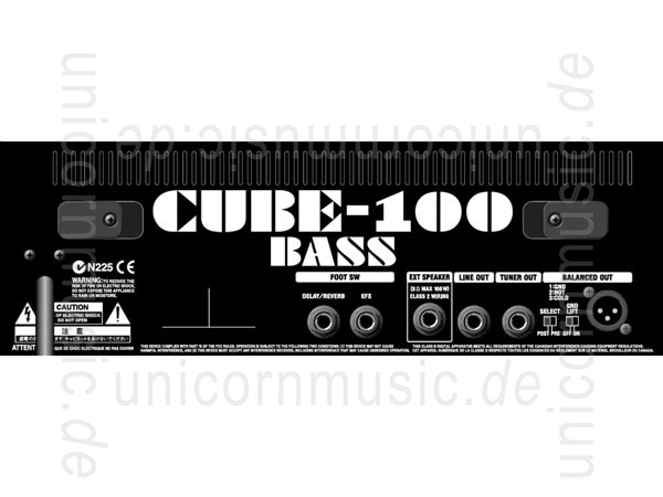 zur Artikelbeschreibung / Preis Bassverstärker ROLAND CUBE CB100 - Bass Combo