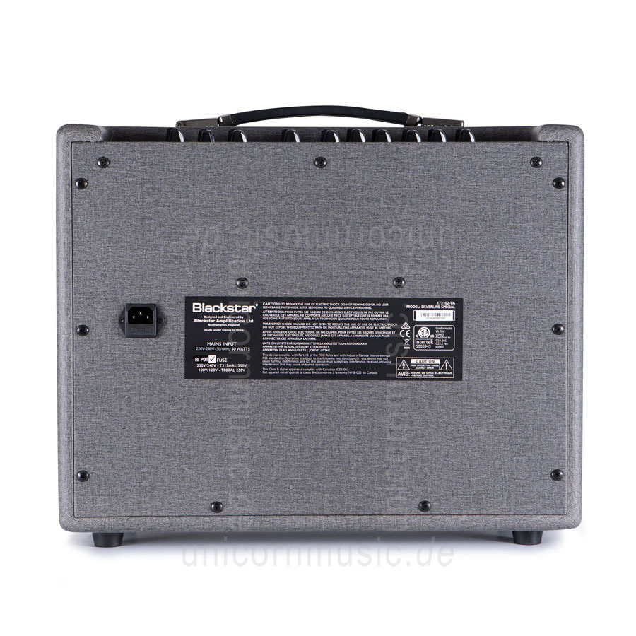 zur Artikelbeschreibung / Preis E-Gitarrenverstärker BLACKSTAR SILVERLINE SPECIAL 50W 