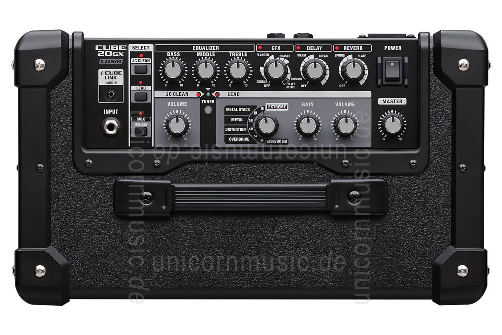 zur Artikelbeschreibung / Preis E-Gitarrenverstärker ROLAND CUBE 20GX - Combo