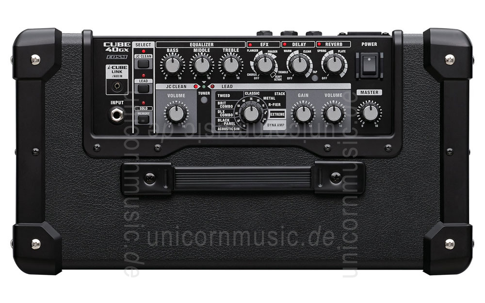 zur Artikelbeschreibung / Preis E-Gitarrenverstärker ROLAND CUBE 40GX - Combo