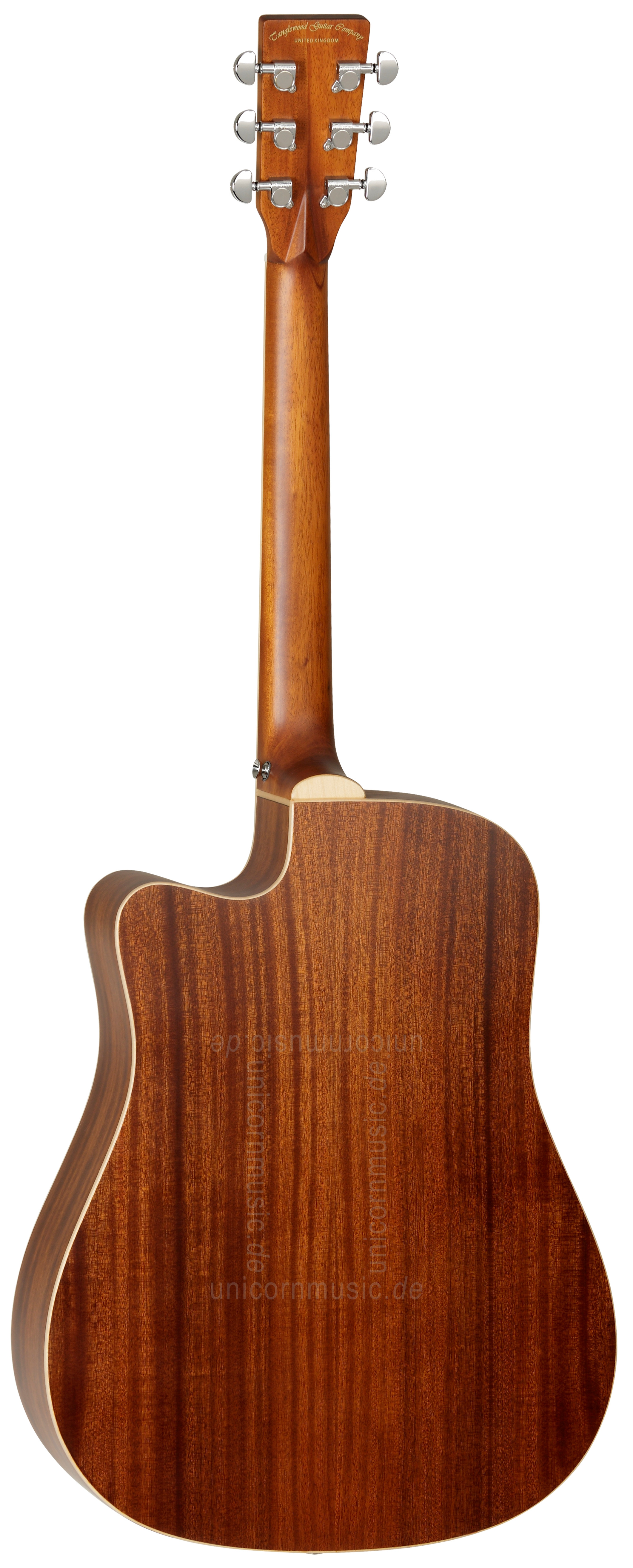 zur Artikelbeschreibung / Preis Western-Gitarre TANGLEWOOD TW15/ASM CE - Sundance Series - Mahagoni - Dreadnought - vollmassiv