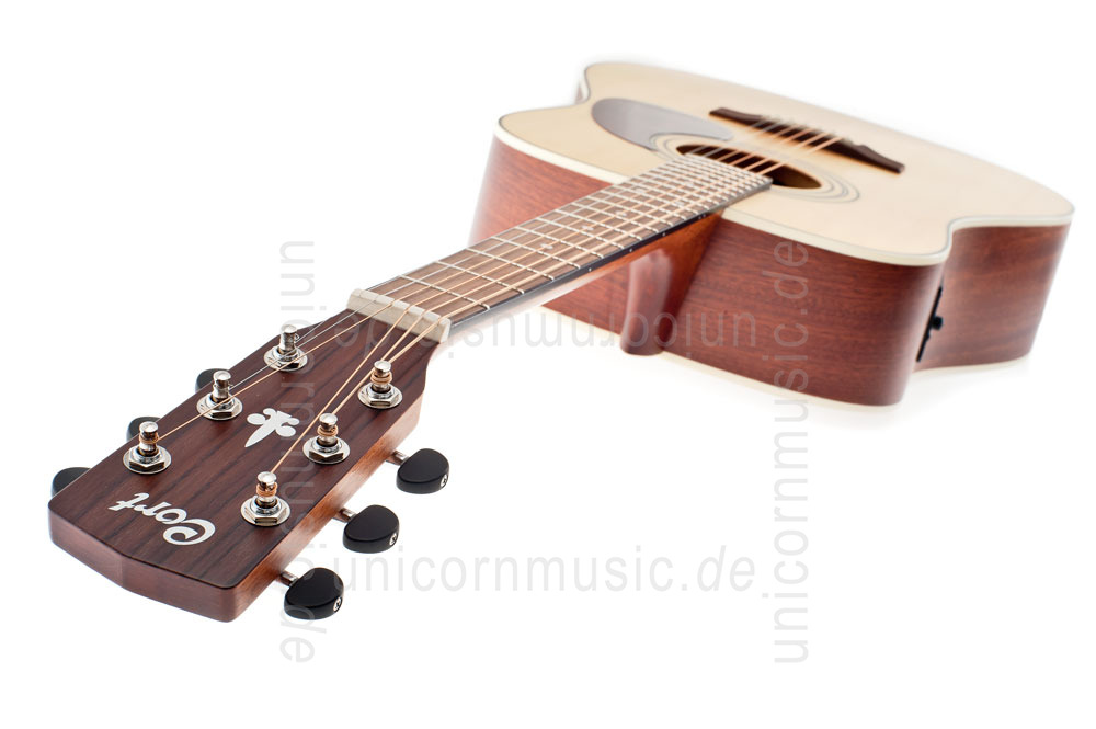 zur Artikelbeschreibung / Preis Western-Gitarre CORT EARTH 70  E + Fishman - Dreadnought - massive Fichtendecke