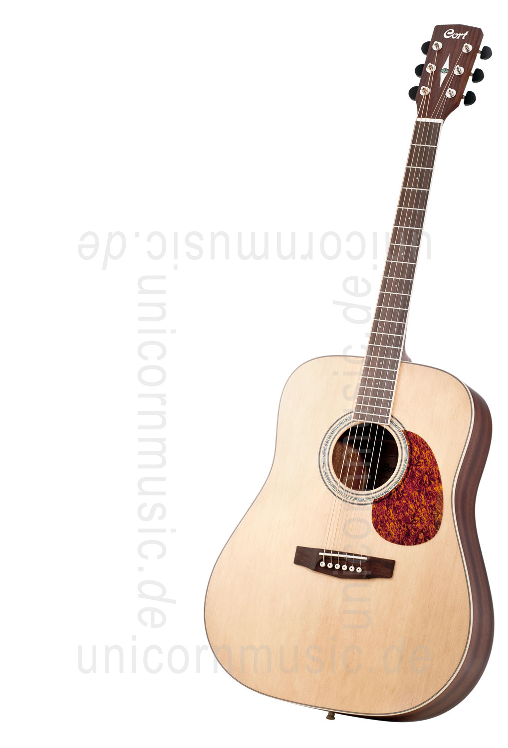 zur Artikelbeschreibung / Preis Western-Gitarre CORT EARTH 100 NS - Dreadnought - massive Fichtendecke