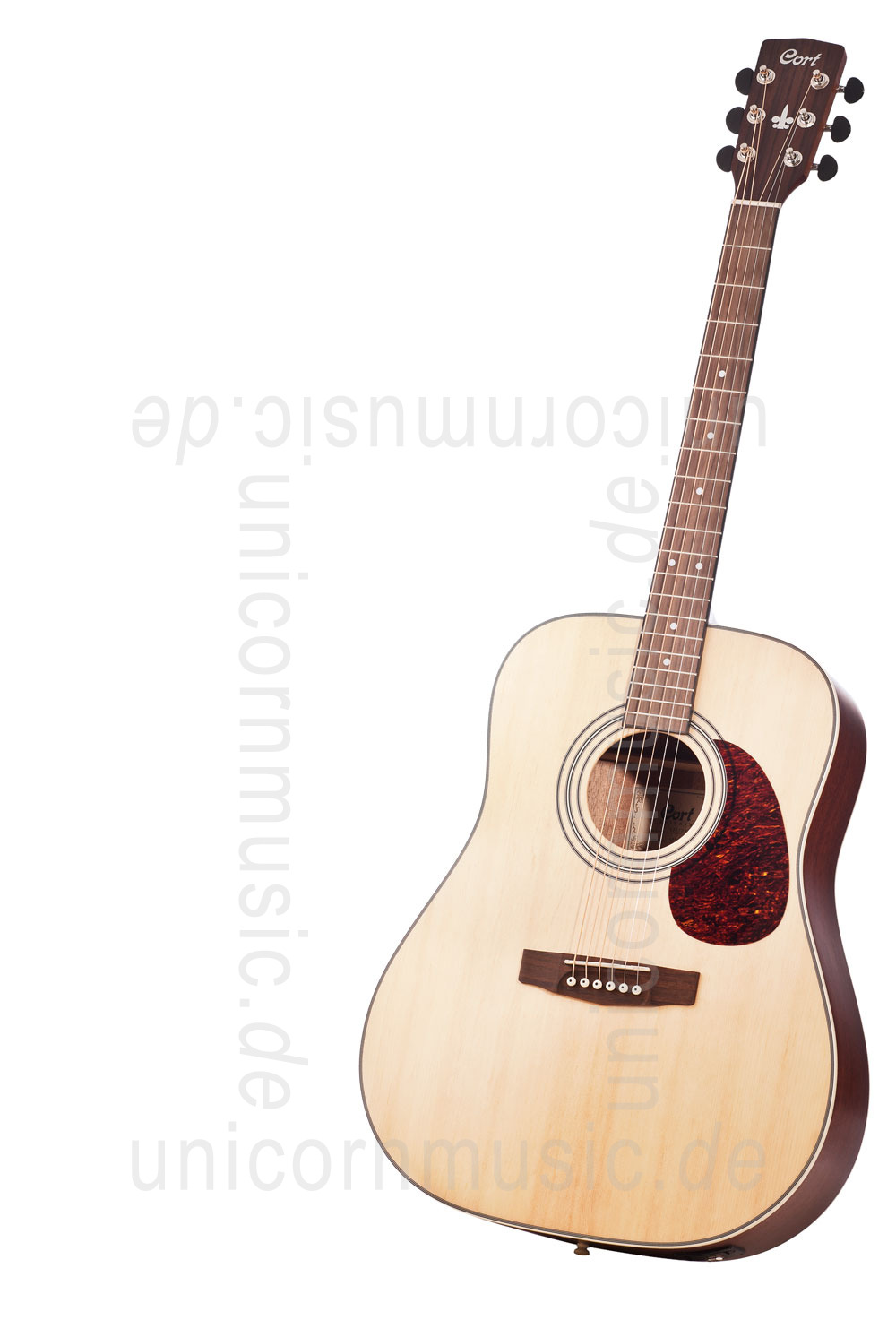 zur Artikelbeschreibung / Preis Western-Gitarre CORT EARTH 70  E + Fishman - Dreadnought - massive Fichtendecke